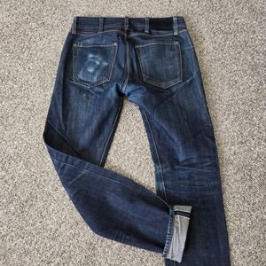 Rag & Bone Jeans Mens Archive Slim Fit Selvedge‎ Fade Button-Fly 29x31 (31x31)
